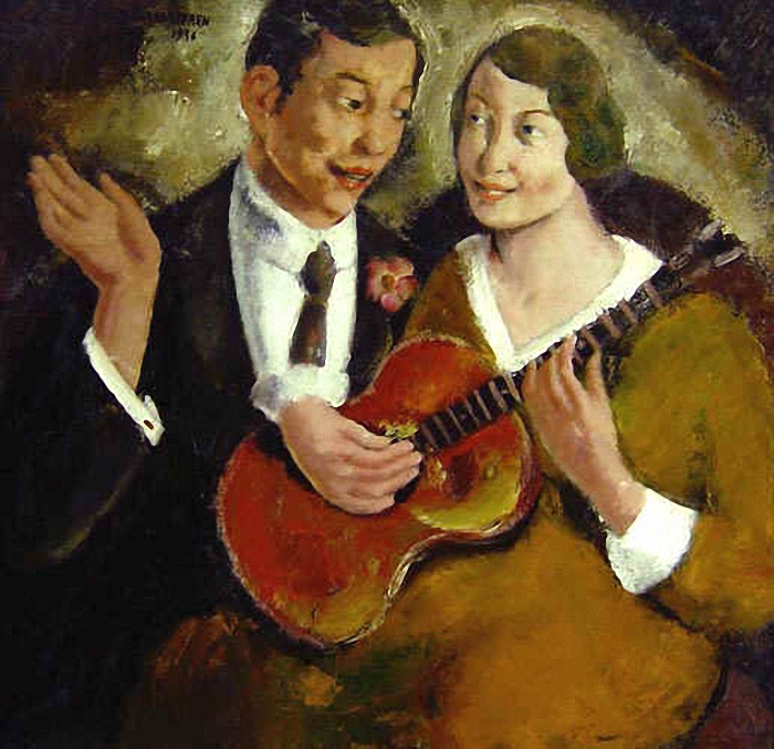 Serenade by Theodoor-Josef Verschaeren, 1936
